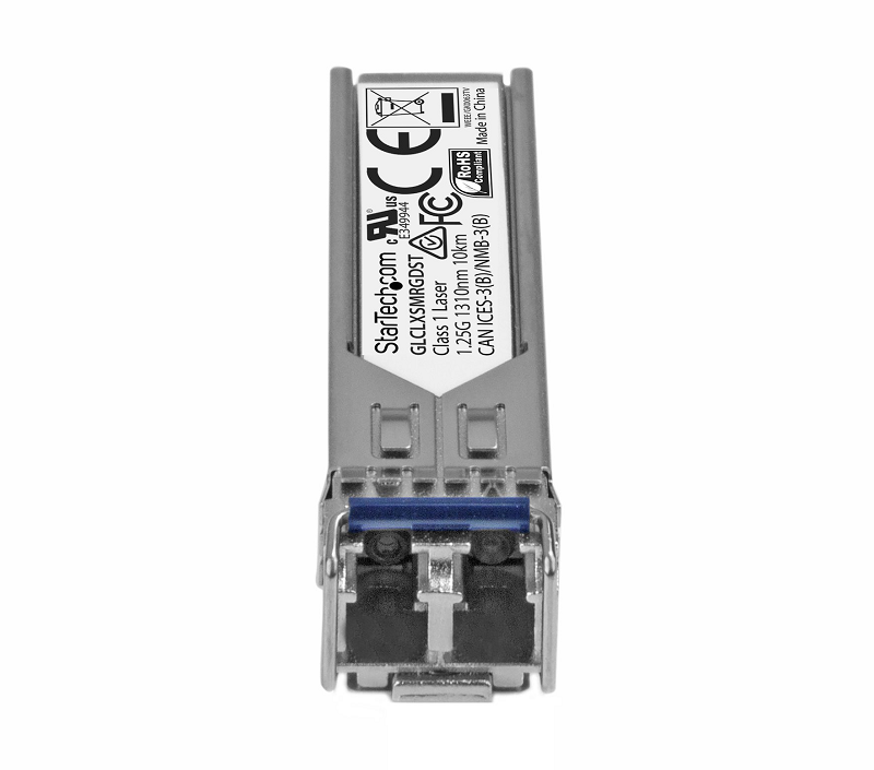 StarTech GLCLXSMRGDST 1GbE Single Mode Fiber SMF Optic Transceiver